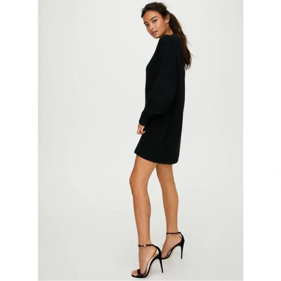 ARITZIA Wilfred
Requiem Merino Wool Knit Sweater Dress Black Size XXS, Cozy Chic - Picture 5 of 14
